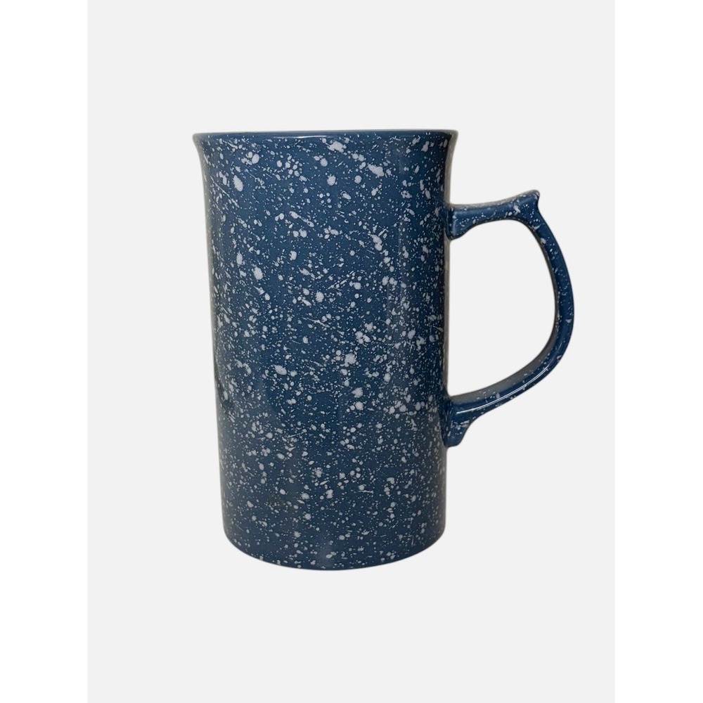 Mikasa Mug Ultrastone Country Blue CU501 Tall Rare Discontinued NEW